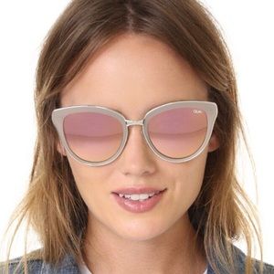 ✨💕 Quay pink gray sunglasses every little thing 😎 🌞